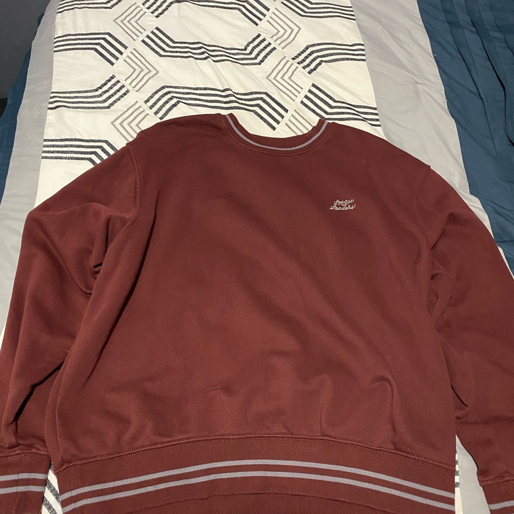 Old Navy Men's Burgundy Long Sleeve Tee